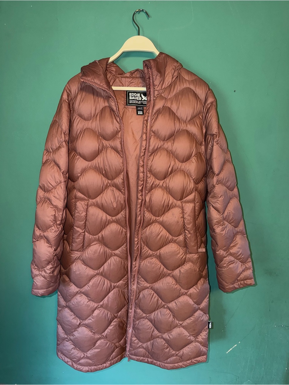 Eddie Bauer Women's Hooded Long Puffer Coat